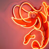 Thumps-up Shrimp LED Neon Acrylic Artwork - maroc