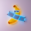 Banana Chilling Neon Sign (7) Maroc Neon