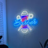 Barber Shop Logo LED Neon Sign - Wall Decor - maroc