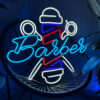 Barber Shop Logo LED Neon Sign - Wall Decor - maroc