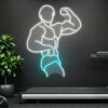 Bodybuilder Pose - GYM / Fitness Neon Sign - maroc