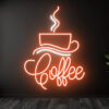 Coffee Cup Neon Sing - Coffee Shop Decor - maroc