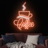 Coffee Cup Neon Sing - Coffee Shop Decor - maroc