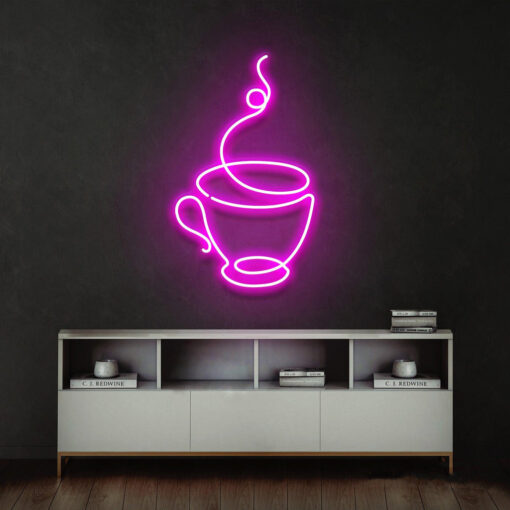 Coffee Cup Neon Sing - cafe - maroc