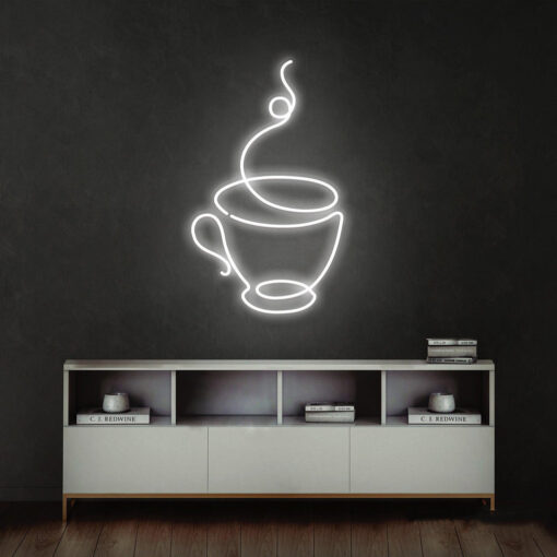 Coffee Cup Neon Sing - cafe - maroc