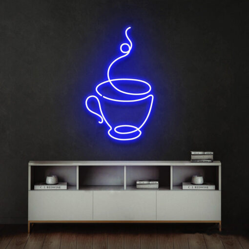 Coffee Cup Neon Sing - cafe - maroc