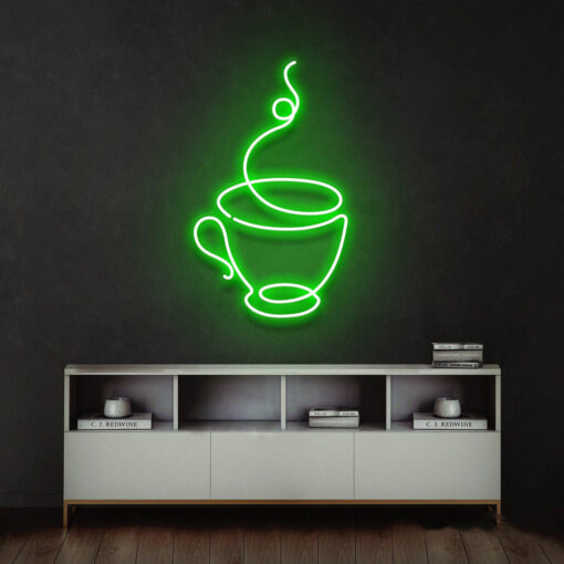 Coffee Cup Neon Sing - cafe - maroc