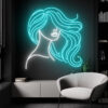 Flowing Hair Women - Salon decor - maroc