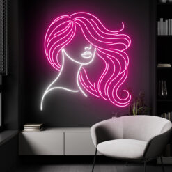 Flowing Hair Women - Salon decor - maroc