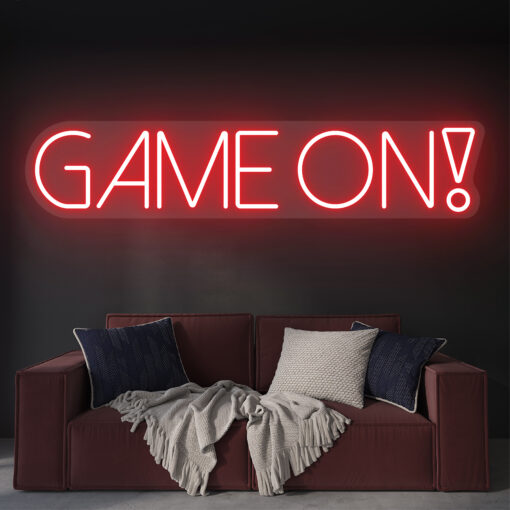 Game One! Neon sign - Neon Gaming quotes - maroc