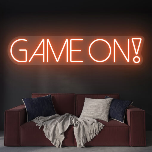 Game One! Neon sign - Neon Gaming quotes - maroc