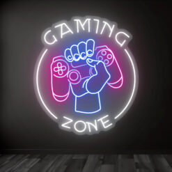 Gaming Zone PlayStation Controller Neon Sign - maroc