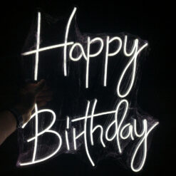 Happy Birthday Neon Sign -Neon Birthday Sign - Neon Maroc