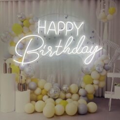 Happy Birthday Neon Sign - Neon Maroc