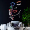 Makeup Women Neon Sign - Beauty Decor - maroc