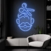 Man & Scissors - Barber Shop Neon Sign - maroc