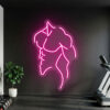 Neon Bodybuilder Physique - GYM / Fitness Neon Sign - maroc