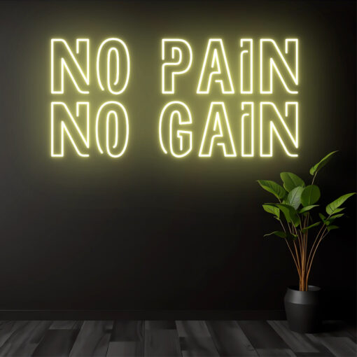 No Pain No Gain - maroc - neon sign (11)-01