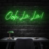 Ooh La La Neon Sign - maroc