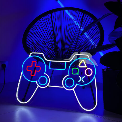 PlayStation Controller - Gaming Neon Sign- maroc