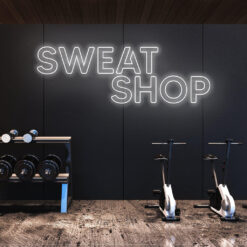 Sweat Shop - GYM / Fitness Neon Sign - maroc