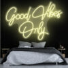 Good Vibes Only 3 Neon Sign - maroc