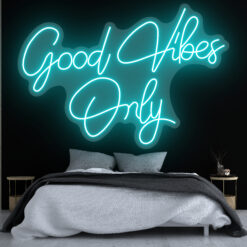 Good Vibes Only 3 Neon Sign - maroc