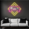 PlayStation Gaming Controller Neon Sign - maroc