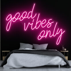 Good Vibes Only Neon Sign - maroc - neon sign