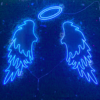 Angel Wings 1 Neon Sign - maroc