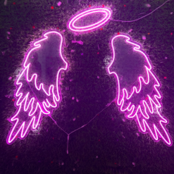 Angel Wings 1 Neon Sign - maroc