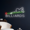 Billiard Player Neon Sign - maroc