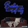 barber shop name - maroc neon sign