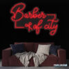 barber shop name - maroc neon sign