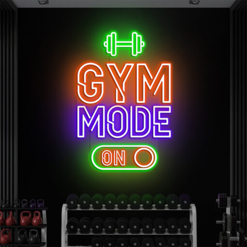 Enseigne Néon - "GYM Mode One" – Image 3