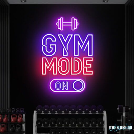 Enseigne Néon - "GYM Mode One" – Image 2