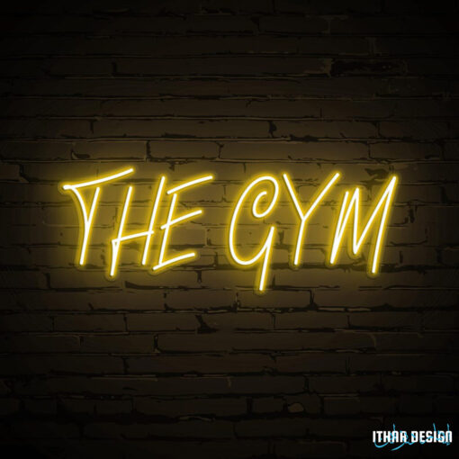 Enseigne Néon - "THE GYM" – Image 3