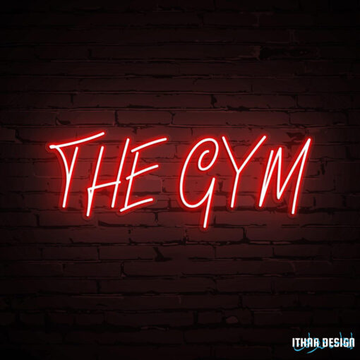 Enseigne Néon - "THE GYM" – Image 2