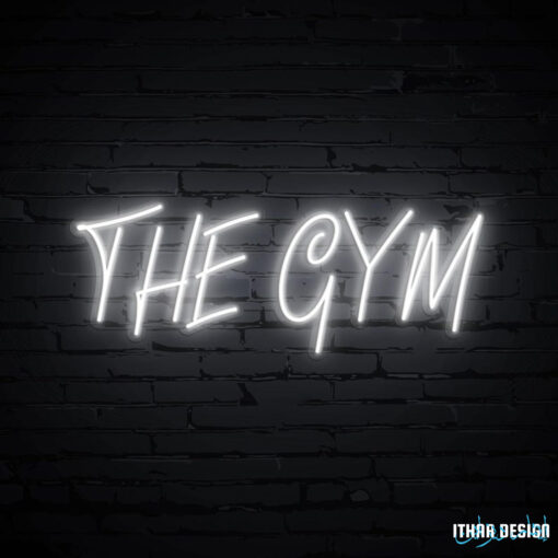 Enseigne Néon - "THE GYM" – Image 5
