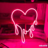 Dripping heart led neon sign - maroc