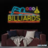 pool player billiards - maroc neon sign