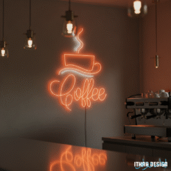 Alternative view of Coffee Cup LED Neon Sign for Cafés and Coffee Shop Decor