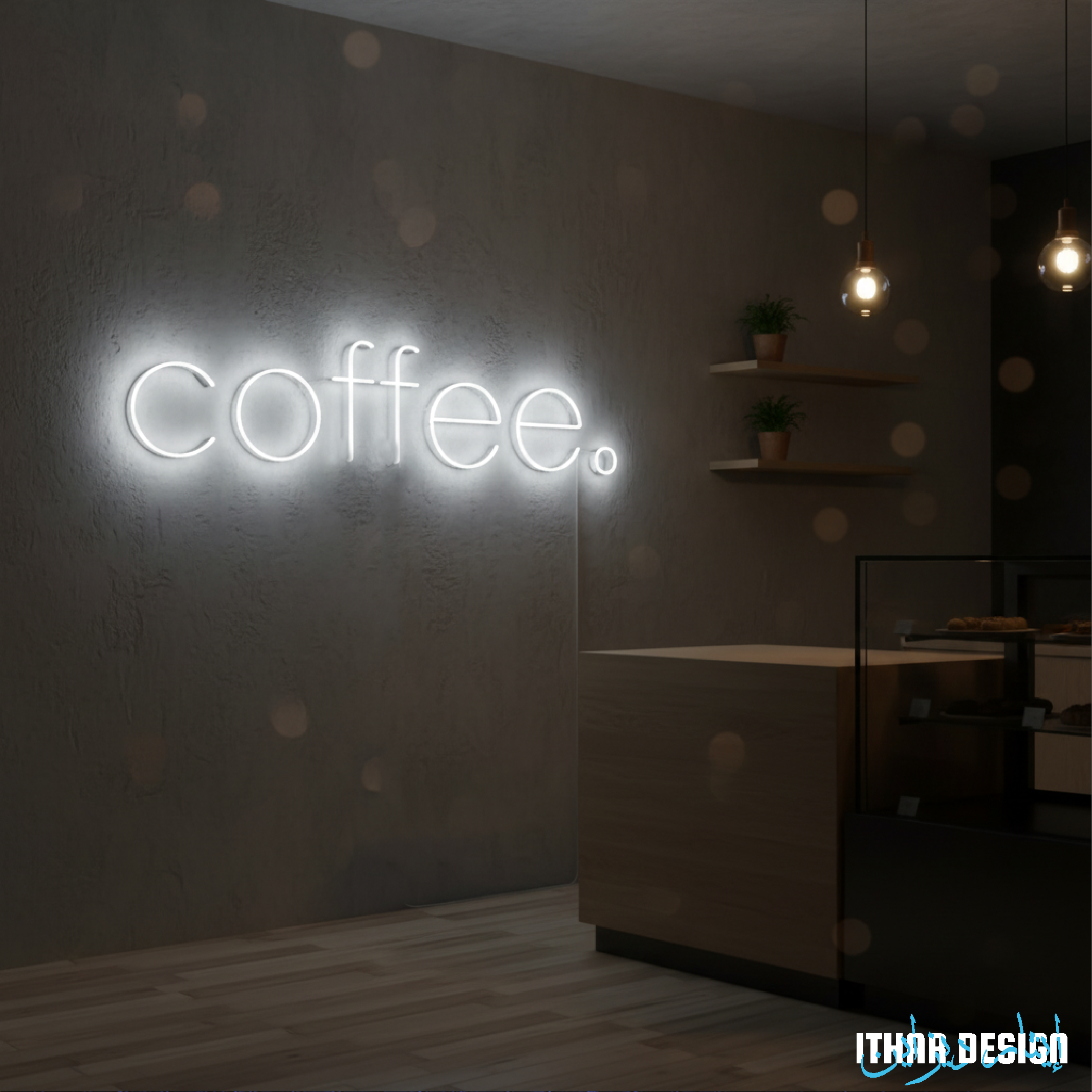 Enseigne Néon Café Personnalisée pour Cafés, Boutiques et Décoration